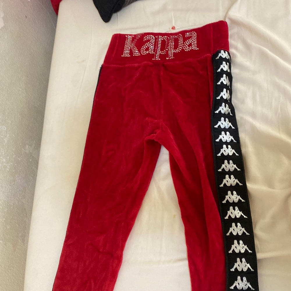 Red Kappa pants